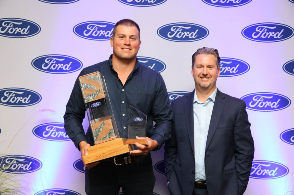 Jack Jordan with Simon Rutherford