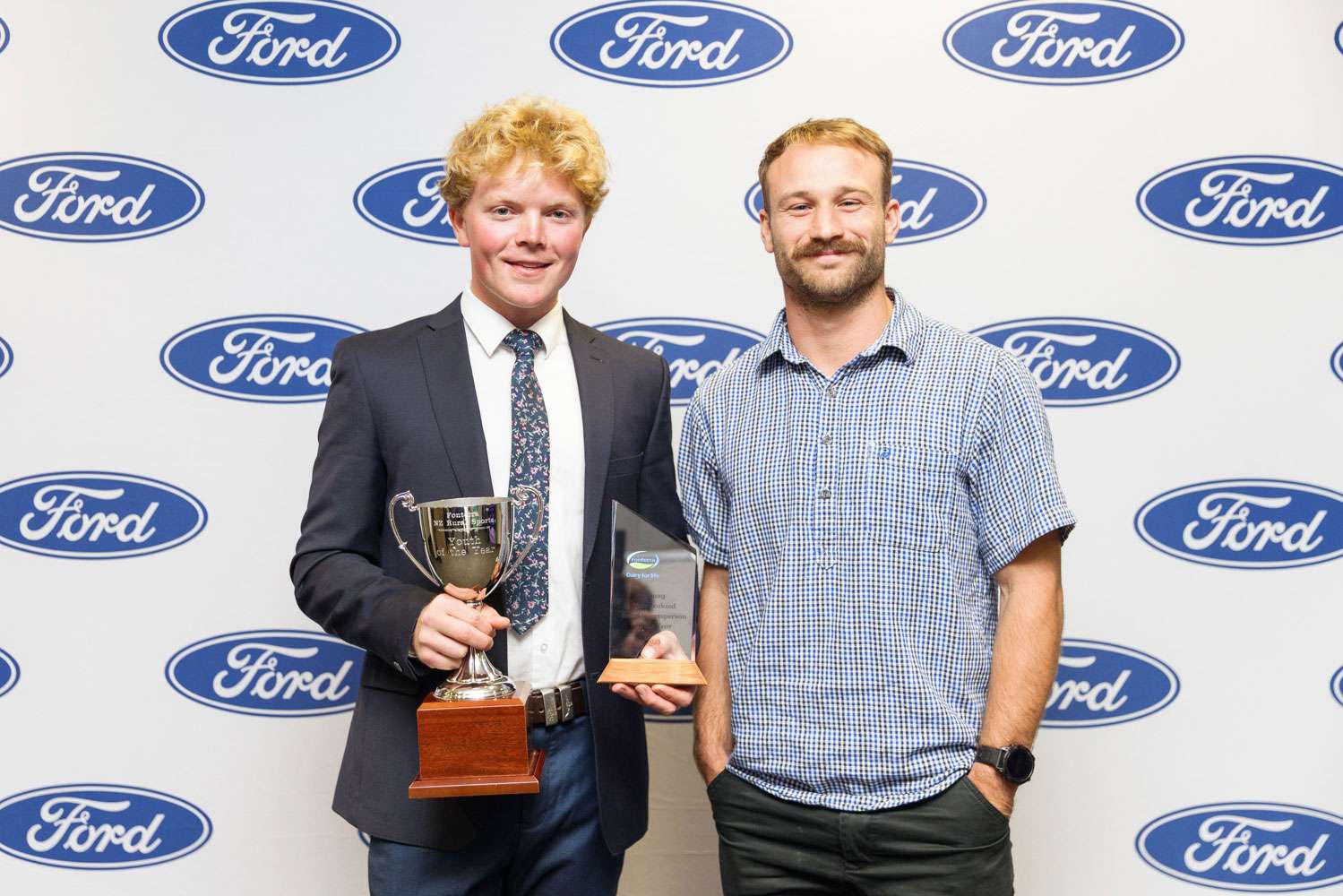 Two Rural Sports Award recipients