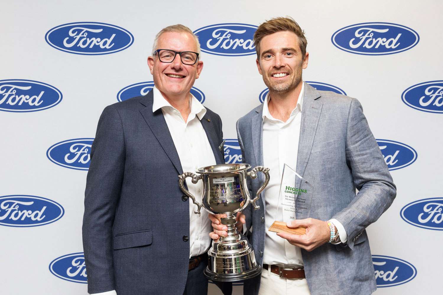 Two Rural Sports Award recipients