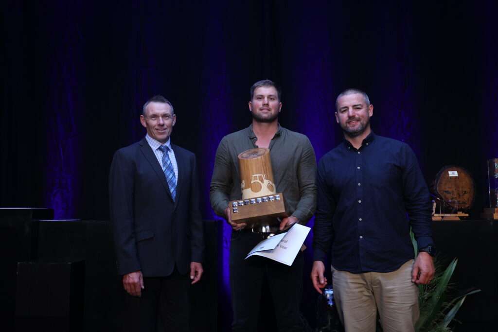 Jack Jordan receiving one of his awards