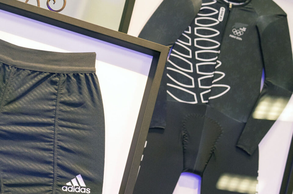 Framed NZ Olympic uniforms