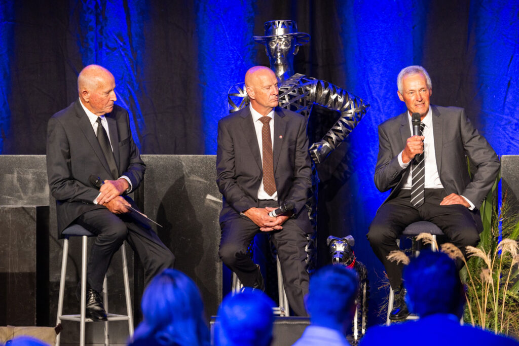 Panel discussion at the NZ Rural Sports Awards
